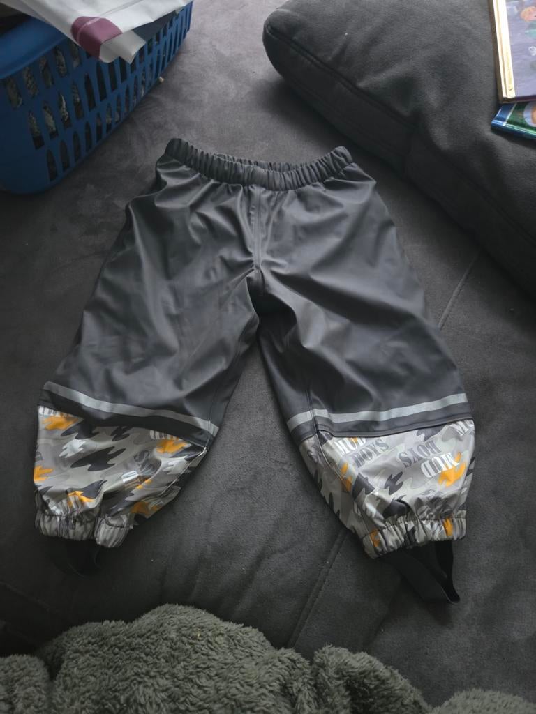 Lupilu regenbroek gevoerd maat 86/92, Ophalen of Verzenden, Zo goed als nieuw, Lupilu, Jongetje of Meisje