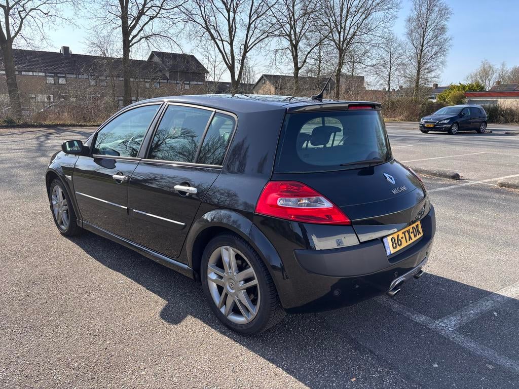 Renault Mégane 2.0 16V Turbo op(GAS €1 liter)120KW E4 2007, Auto's, 1998 cc, 4 cilinders, 1299 kg, Origineel Nederlands