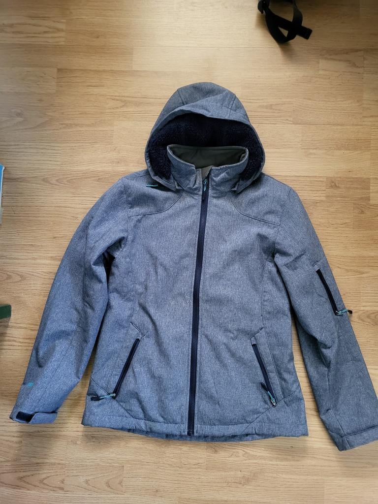 Winterjas, Kleding | Dames, Ophalen of Verzenden, Zo goed als nieuw, Maat 42/44 (L), Zwart