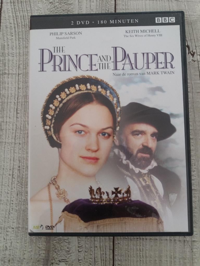 The Prince and the Pauper - Philip Sarson Keith Michell 2DVD, Alle leeftijden, Ophalen of Verzenden, Zo goed als nieuw, Historisch of Kostuumdrama