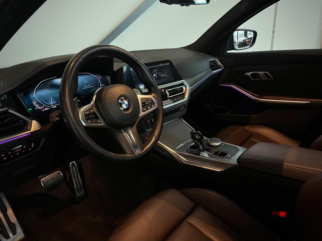 BMW 3-serie 330e M-Sport, Schuifdak, Trekhaak, winter en zom, 1998 cc, Achterwielaandrijving, Blauw, Hybride Elektrisch/Benzine