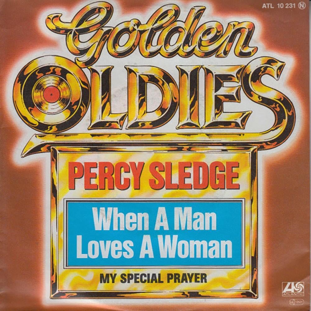 Percy Sledge - When A Man Loves A Woman 7", 7 inch, Single, Ophalen of Verzenden, Zo goed als nieuw