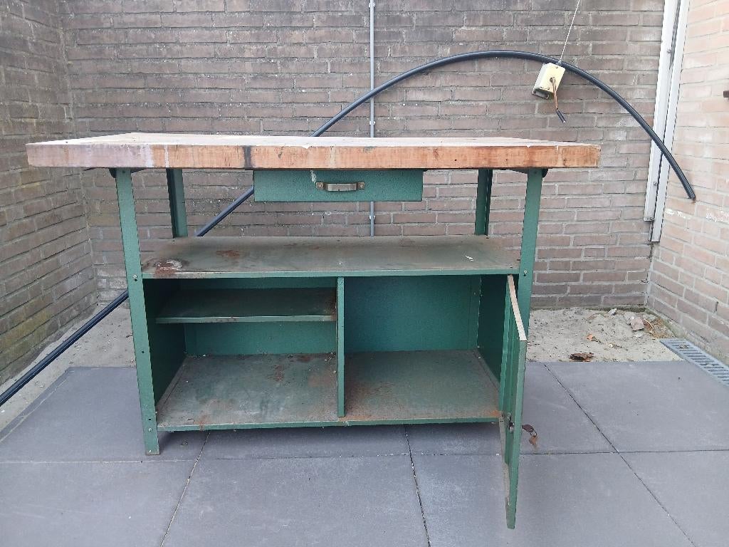 Werkbank, Doe-het-zelf en Verbouw, Werkbanken, Ophalen, Gebruikt, 120 tot 170 cm