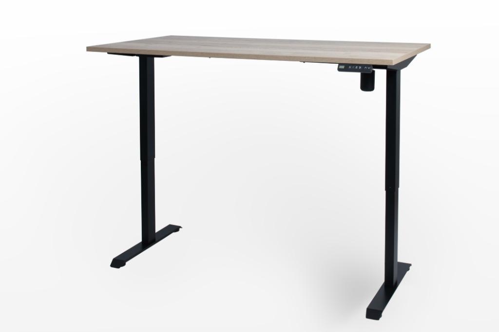 RM-Line RM1 Elektrisch Zit-Sta bureau 140x80 zwart  NIEUW, Elektrisch, -, -, Nieuw