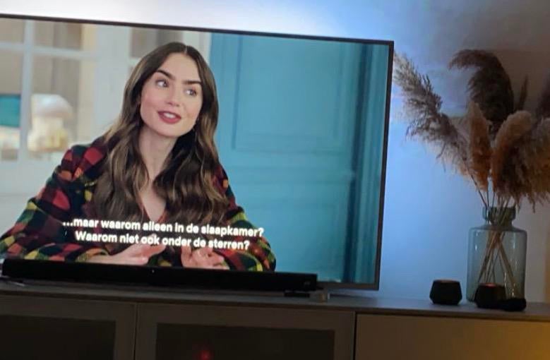 Philips 4K UHD LED Android TV met ambilight + beugel, Ophalen, Zo goed als nieuw