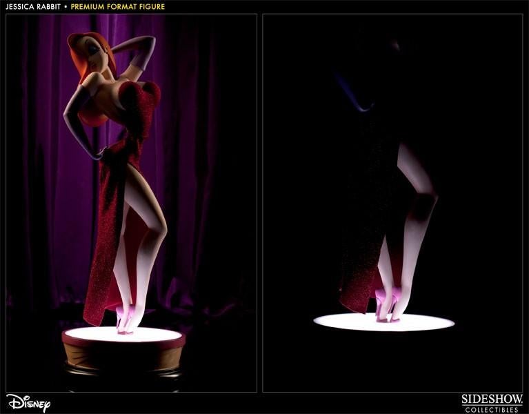 Sideshow Jessica Rabbit Premium Format beeld, Ophalen, Beeldje of Figuurtje