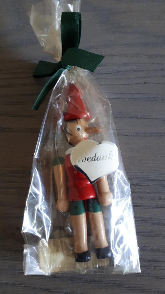 Poppetje Pinokkio, Verzamelen, Ophalen, Overige figuren, Nieuw, Beeldje of Figuurtje