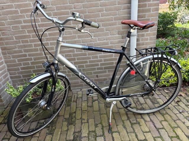 heren fiets, Gebruikt, Versnellingen, 53 tot 57 cm, Ophalen