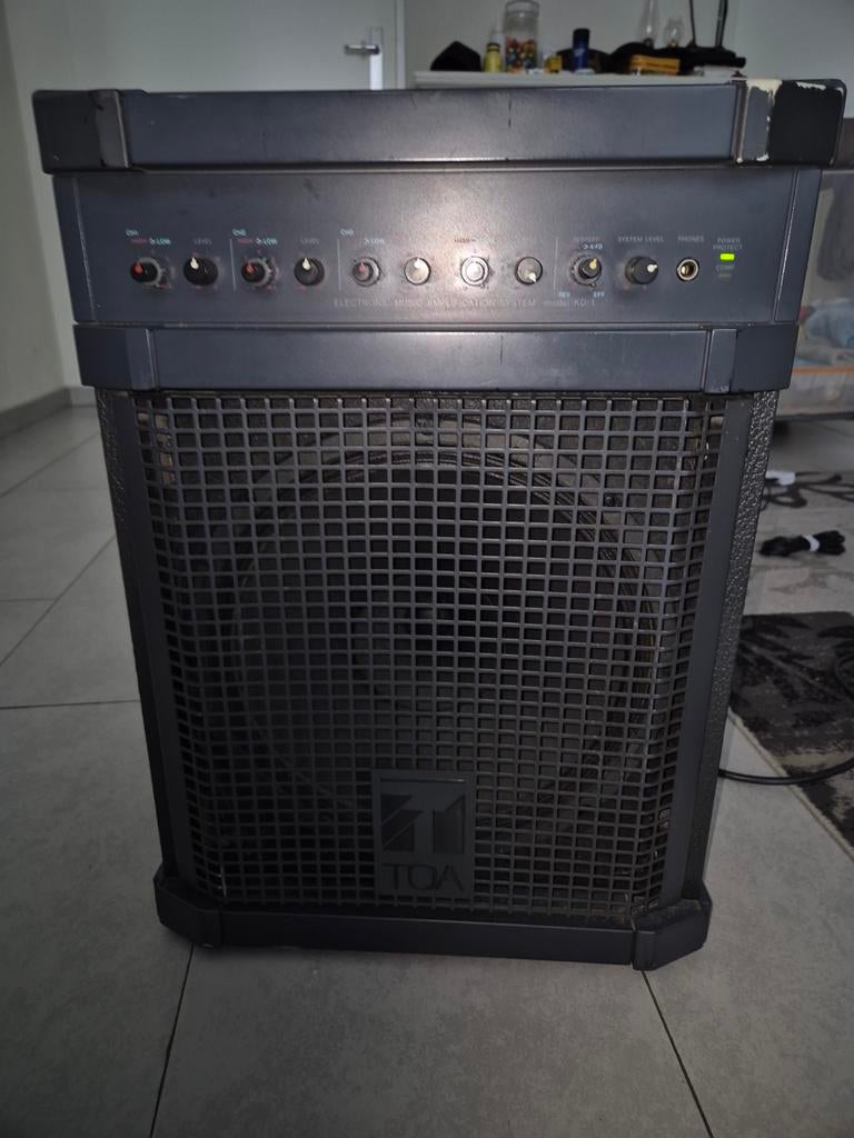 TOA Keyboardversterker/Monitor - Gebruikt, Ophalen of Verzenden, Gebruikt, Minder dan 500 watt, Keyboardversterker