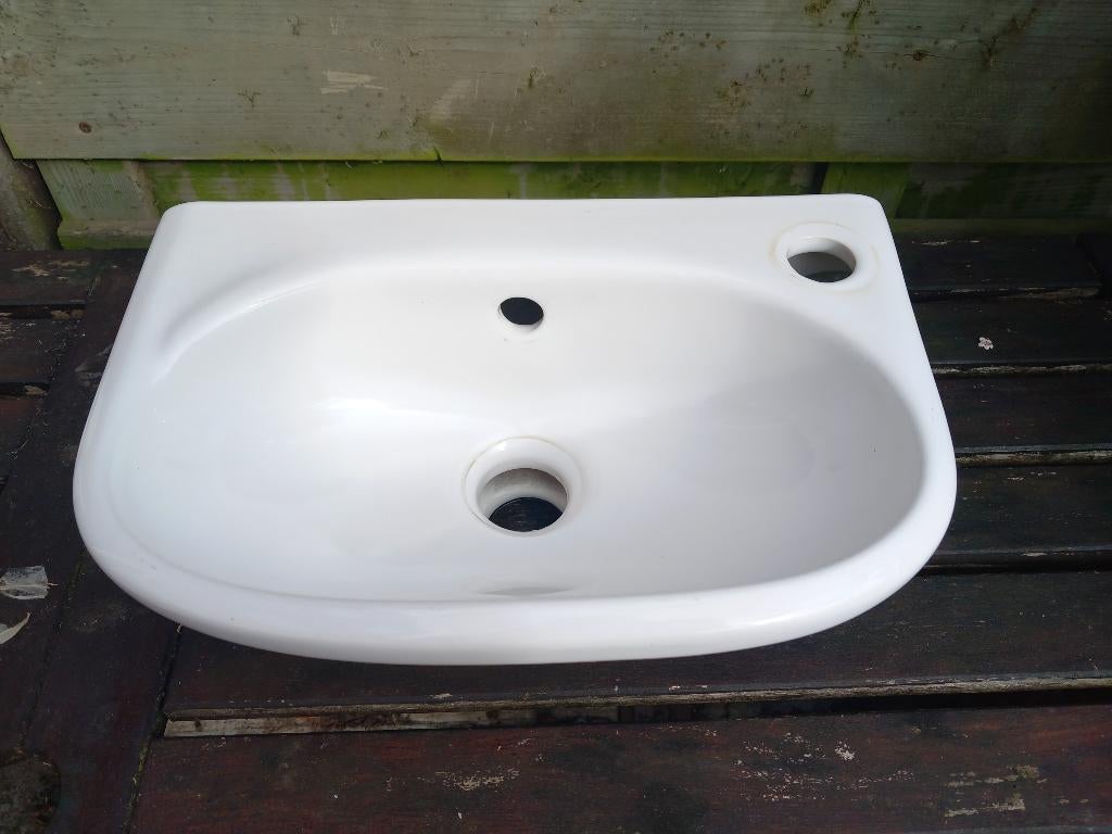 Fontein toilet, Doe-het-zelf en Verbouw, Sanitair, Ophalen, Gebruikt, Steen, Wastafel