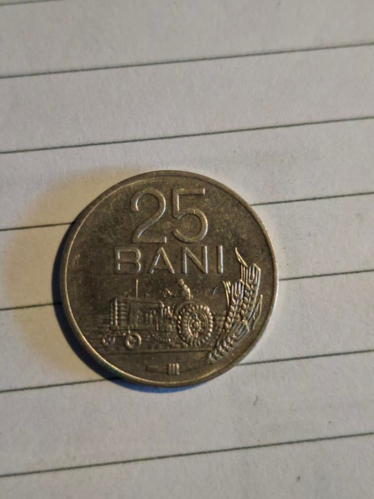 Roemeense 25 Bani munt uit 1966, Postzegels en Munten, Munten | Europa | Niet-Euromunten, Ophalen of Verzenden, Overige landen