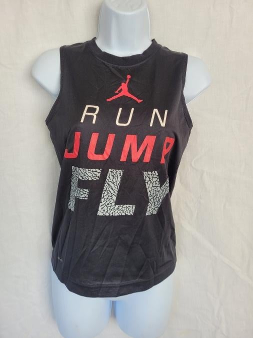 Stoer basketbalshirt mt S merk Run Jump Fly, ., Zwart, Overige typen, Ophalen of Verzenden