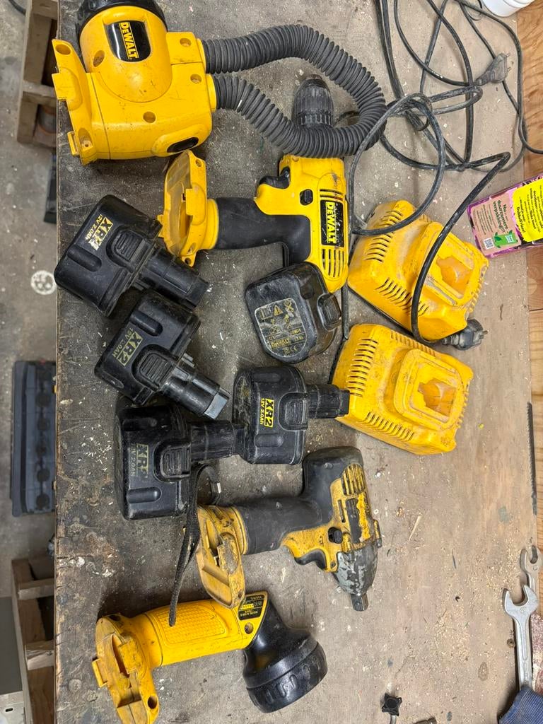 Dewalt 12 volt, Ophalen of Verzenden, Gebruikt, Boor- en Schroefmachine