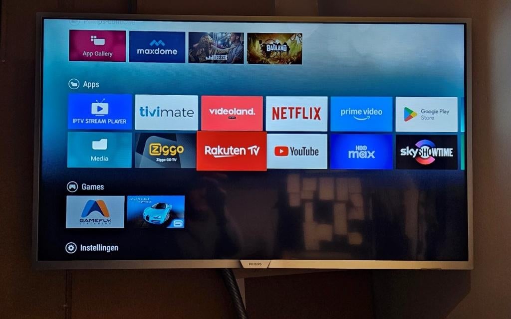 Philips 40 inch 102cm Google Android Smart TV Wi-Fi HDMI, Ophalen, Philips, Gebruikt, 50 Hz