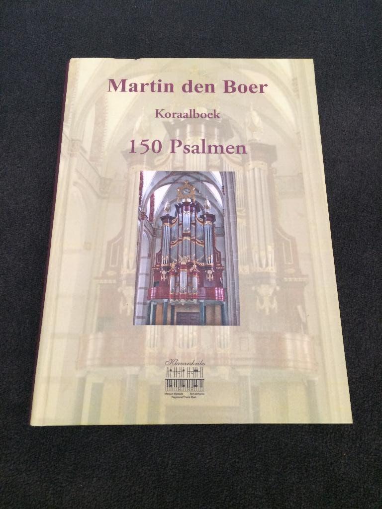 klavarskribo koraalboek 150 Psalmen Martin den Boer, Ophalen of Verzenden, Zo goed als nieuw, Thema, Religie en Gospel