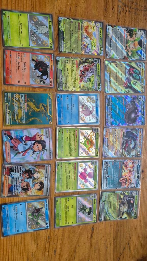 Pokemon set Paldean Fates HITS, Ophalen of Verzenden, Zo goed als nieuw, Meerdere kaarten