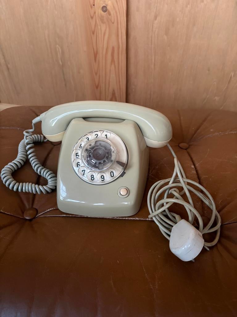 Vintage PTT T65 draaischijftelefoon jaren 70 Nederland, Ophalen of Verzenden, Zo goed als nieuw