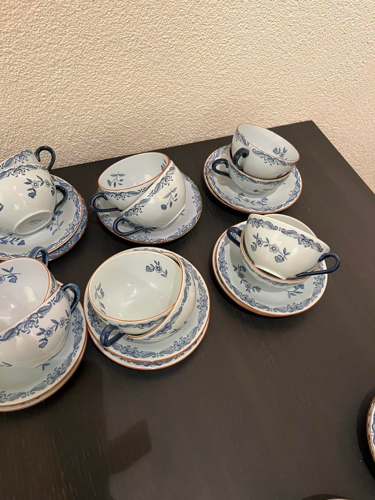 Rorstrand ostind theekopje scholtes / koffie kopje schotels, Ophalen of Verzenden