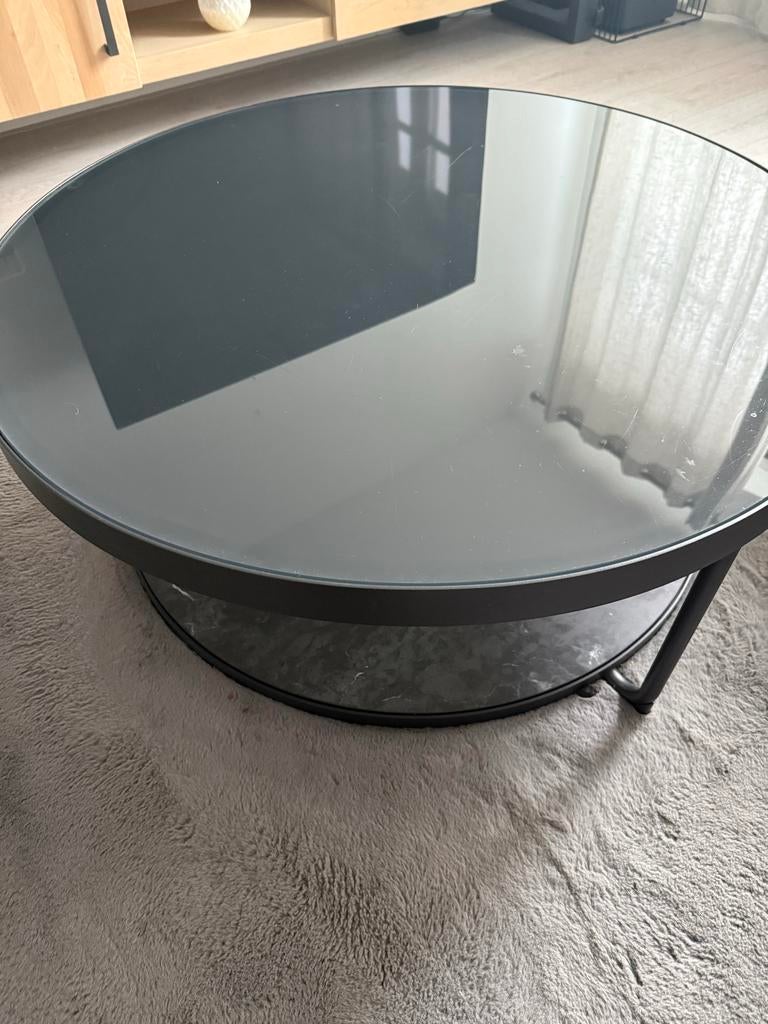 IKEA Frotorp salontafel, Huis en Inrichting, Tafels | Salontafels, Ophalen, Gebruikt, Rond, 50 tot 100 cm