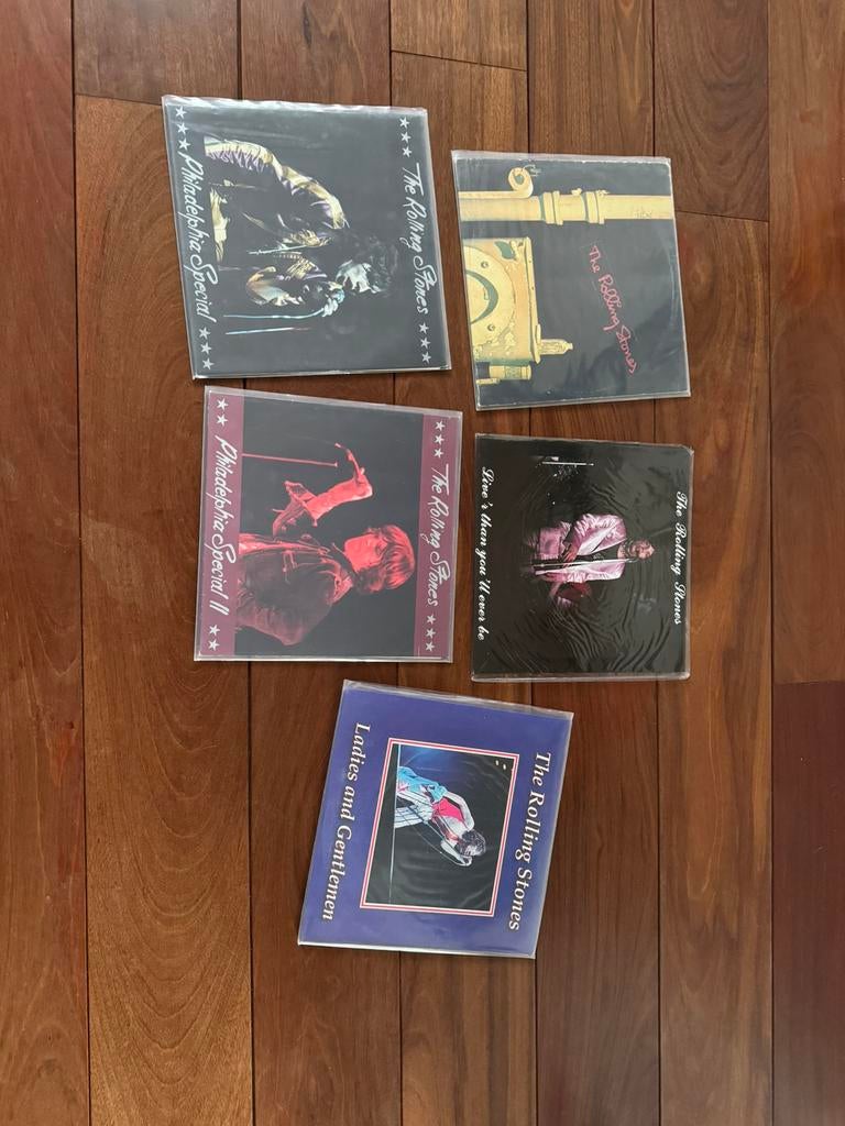 Setje van rolling stones bootlegs., Ophalen of Verzenden, Gebruikt