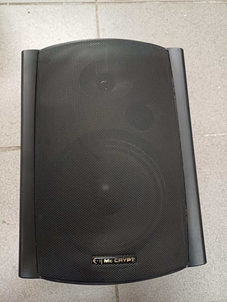 Mc Crypt REF-40-AMP Actieve Speaker - Zo goed als nieuw, Overige typen, Zo goed als nieuw, 60 tot 120 watt, Ophalen
