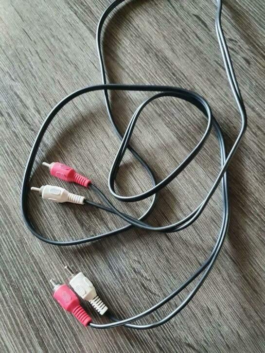 stereo Analoog kabel, Audio, Tv en Foto, Audiokabels en Televisiekabels, Ophalen of Verzenden, Zo goed als nieuw, Minder dan 2 meter