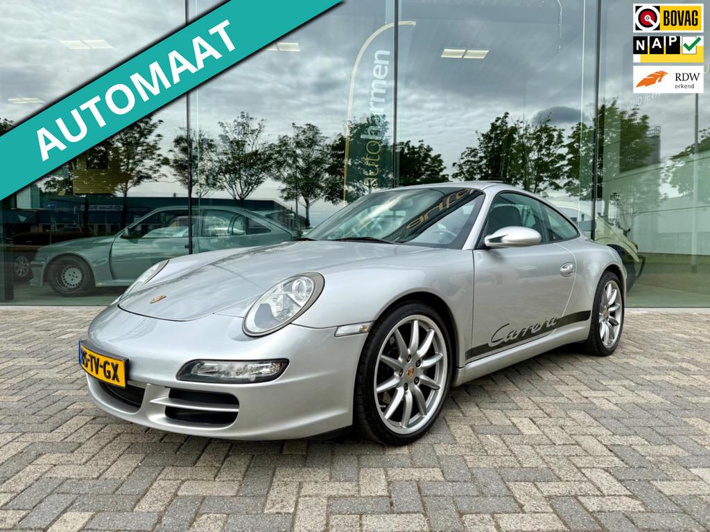 Porsche 911 3.6 Carrera Coupe 997, 325pk, Sunroof, Auto's, Automaat, Achterwielaandrijving, Gebruikt, Zwart