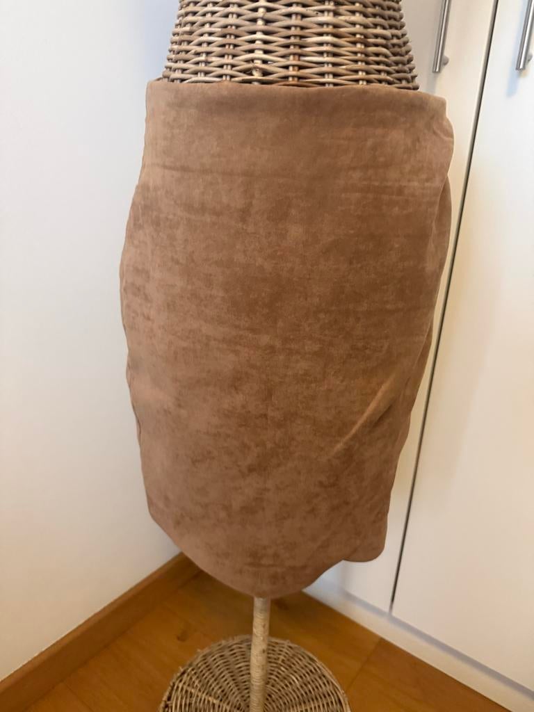 Josh V suède rok - Nieuw met kaartje, Kleding | Dames, Rokken, Maat 38/40 (M), Bruin, Nieuw, Ophalen of Verzenden