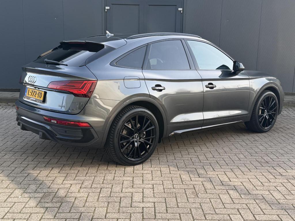 Audi Q5 Sportback 50 TFSI e S edition PHEV / 21 inch all sea, Auto's, Automaat, Gebruikt, 4 cilinders, Bedrijf