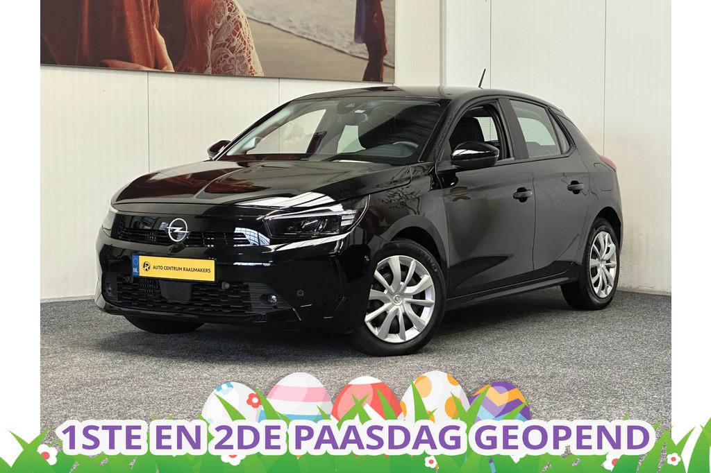 Opel Corsa 1.2 TURBO EDITION 15 STUKS OP VOORRAAD ! NAVIGATI, Voorwielaandrijving, Stof, Gebruikt, Zwart
