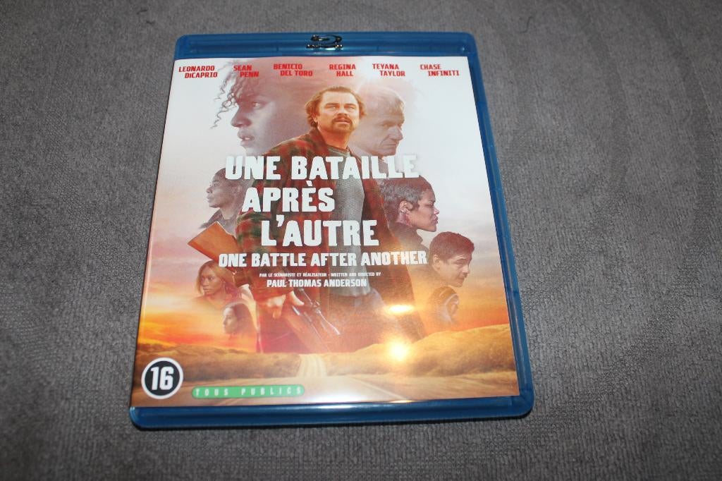 Blu-ray One Battle after Another, Ophalen of Verzenden, Gebruikt, Thrillers en Misdaad