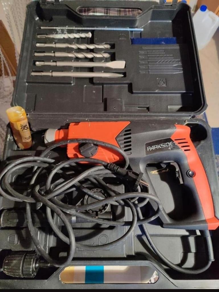 Pneumatische Klop Boorhamer 1010 Watt zgan, Ophalen, 600 watt of meer, Boor- en/of Breekhamer, Zo goed als nieuw