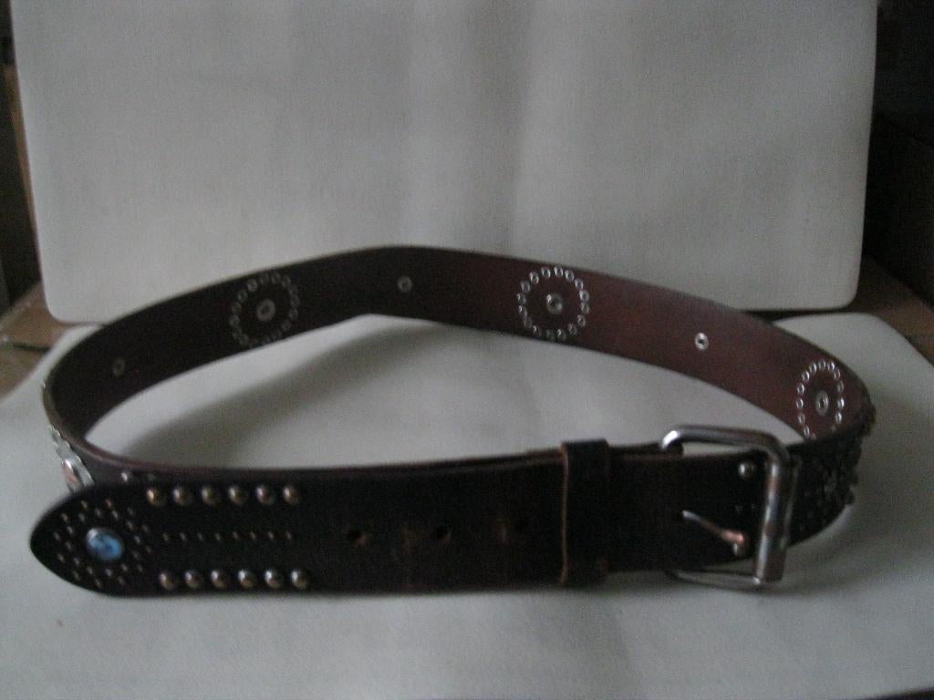 1 Silver Creek 85 ceintuur, bruin, 4X104 cm., 90 tot 100 cm, Tailleriem, Ophalen of Verzenden, Gedragen