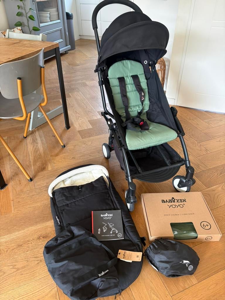 Mooie Babyzen Yoyo, Ophalen, Zo goed als nieuw, Verstelbare rugleuning