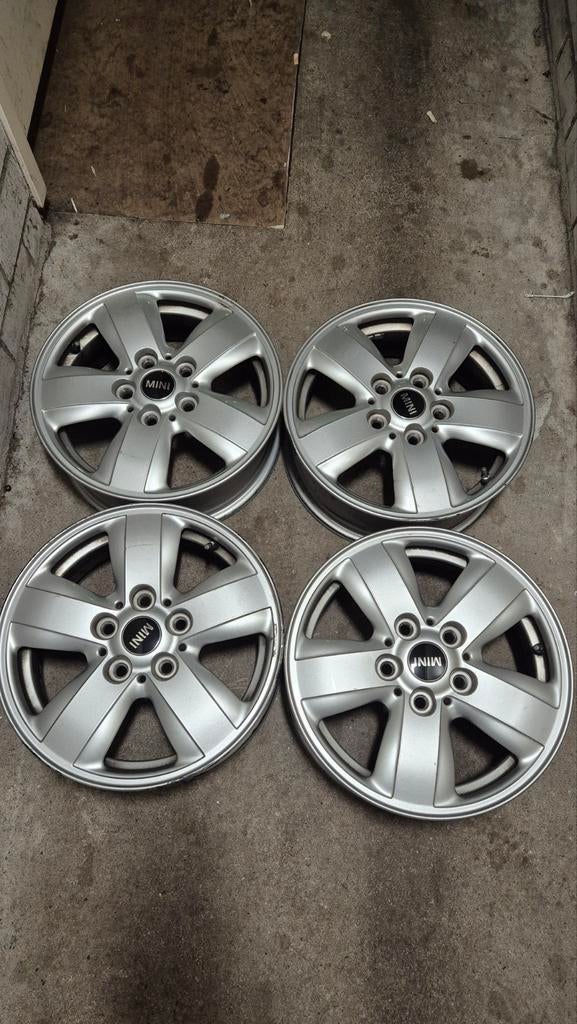 Velgen 15 inch met sensors afkomstig van minicooper, Ophalen of Verzenden, Zo goed als nieuw