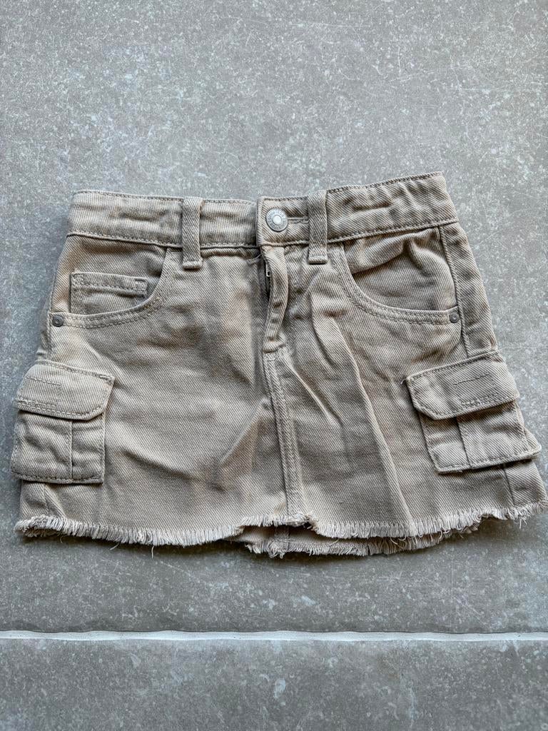 Hema Cargo Rokje Beige Maat 98/104, Kleding | Dames, Beige, Ophalen of Verzenden, Zo goed als nieuw, Maat 34 (XS) of kleiner