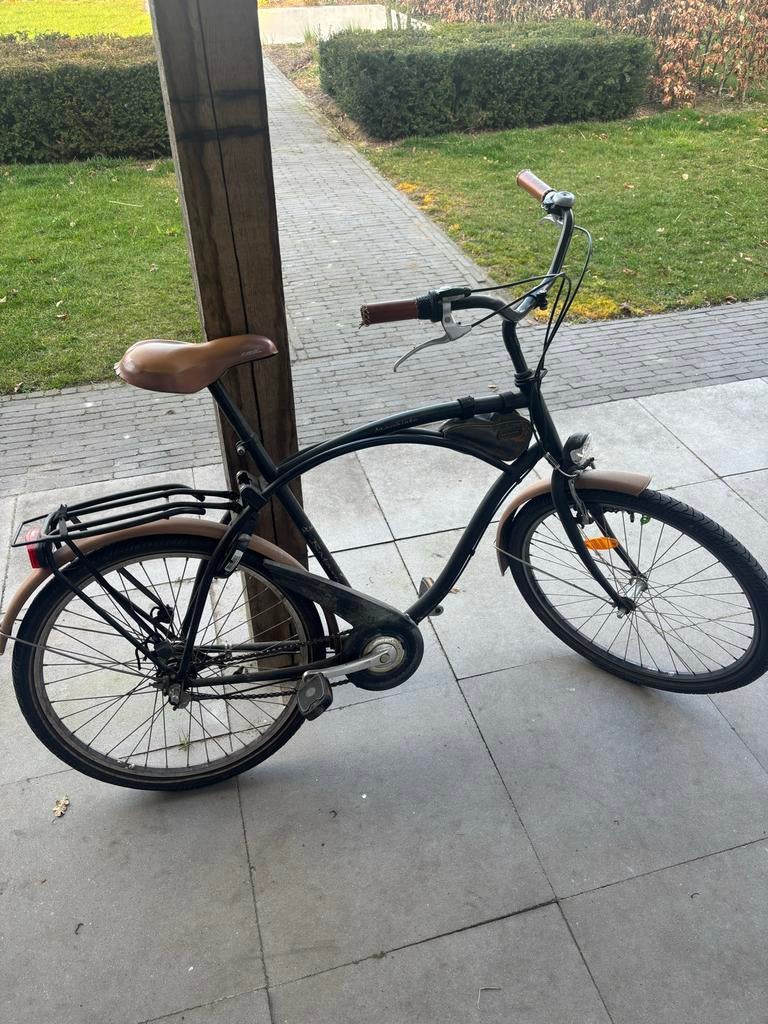 Stapfiets, Fietsen en Brommers, Gebruikt, Versnellingen, 53 tot 57 cm, Ophalen