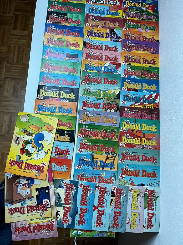 Donald duck jaargang 1997 compleet, Complete serie of reeks, Ophalen of Verzenden, Gelezen