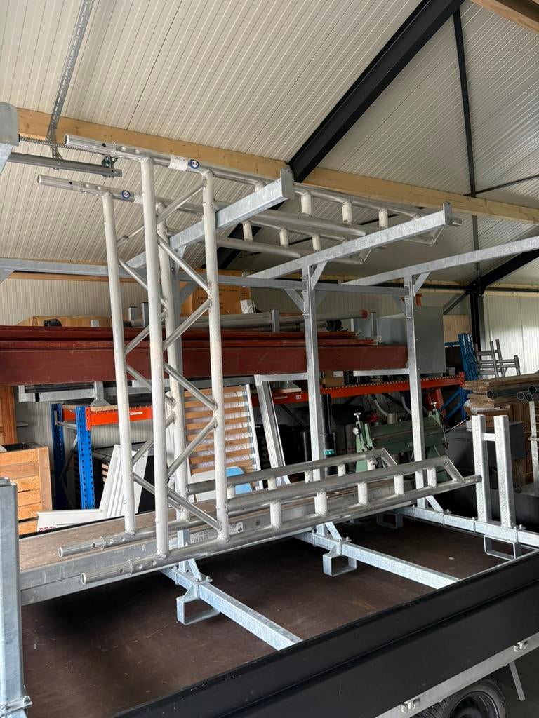 Te koop, Steigeronderdelen Layer, Ophalen, Gebruikt, Rolsteiger of Kamersteiger, Minder dan 2 meter