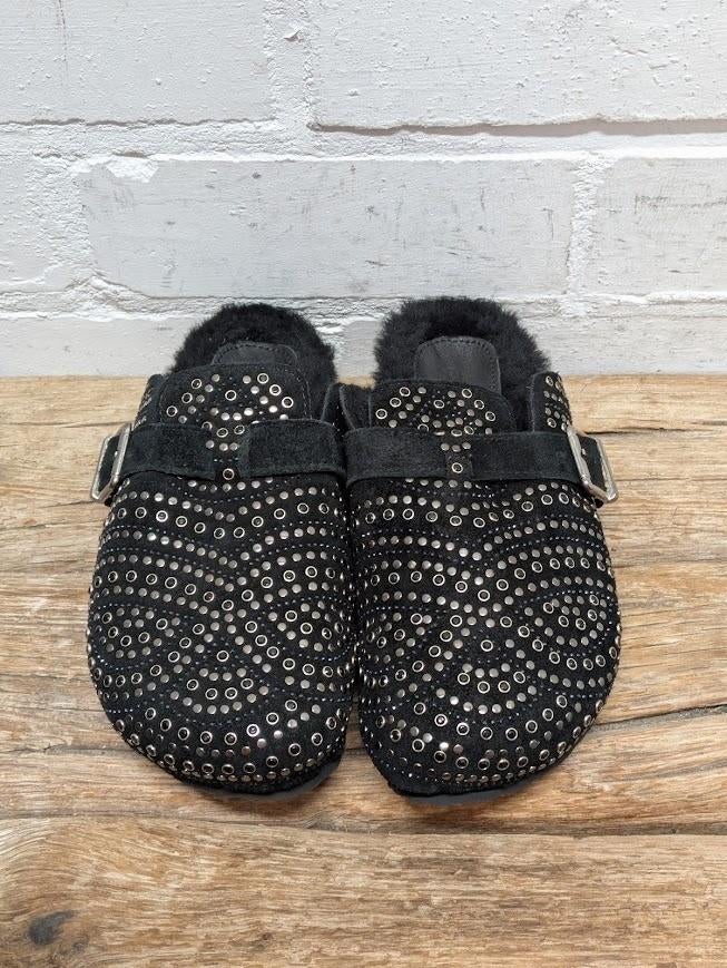 EST'SEVEN - Leren klompen - mules maat 36 - Nieuw €130, Zwart, Nieuw, X, EST'SEVEN