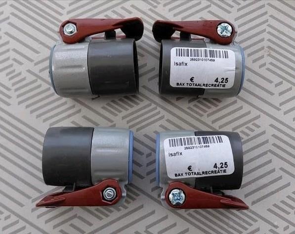Isabella Isafix - 4 stuks, Caravans en Kamperen, Tentaccessoires, Nieuw, Ophalen of Verzenden