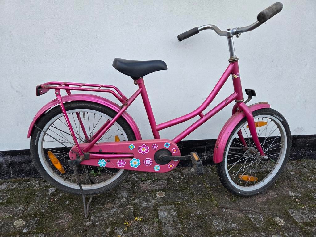 Kinderfiets rosé 20 inch - Gebruikt, Ophalen of Verzenden, Gebruikt, 20 inch of meer