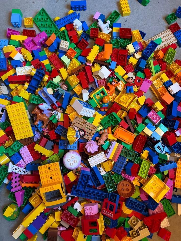 8 Kilo Duplo: Diverse Stenen en Onderdelen, Ophalen of Verzenden, Gebruikt, Losse stenen, Duplo