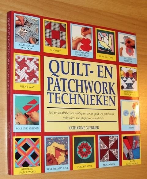 QUILT- EN PATCHWORK HANDBOEK - Stanley - 99534, Ophalen of Verzenden, Zo goed als nieuw, Borduren en Naaien
