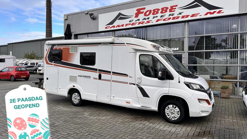 Dwarsbed in TOPstaat De Weinsberg Caracompact 600 Pepper, Caravans en Kamperen, Weinsberg, Ringverwarming, Koelkast, Bedrijf