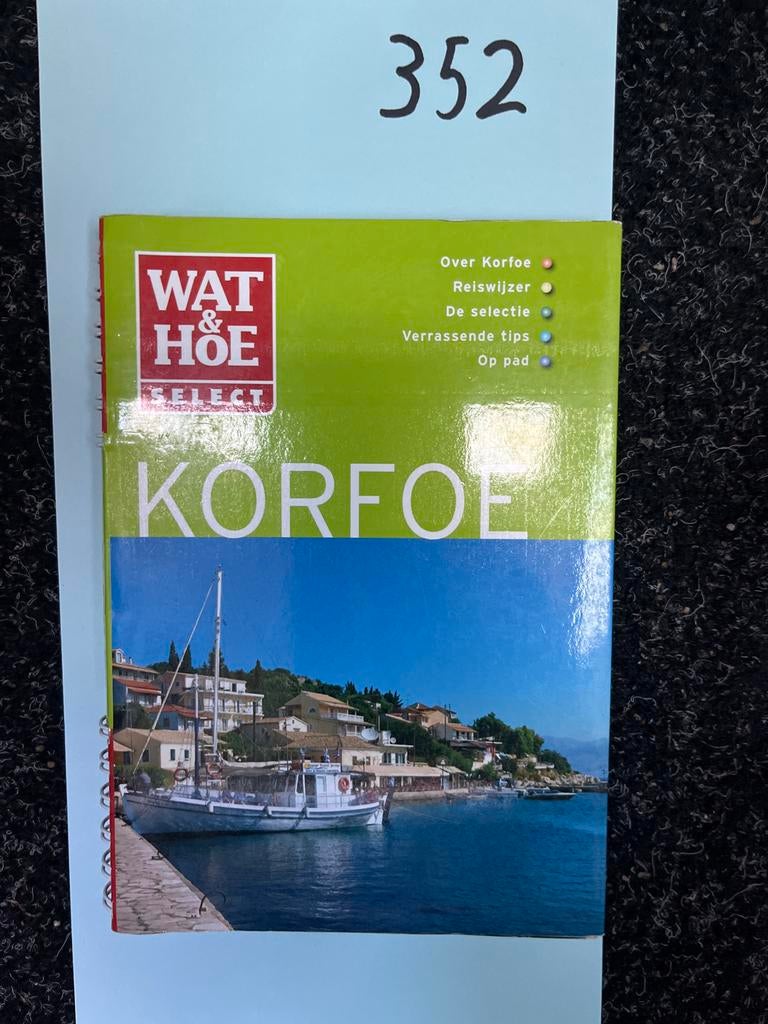 Wat & Hoe Select Korfoe Reisgids - Ontdek Corfu, Overige merken, Europa, Ophalen of Verzenden, Zo goed als nieuw