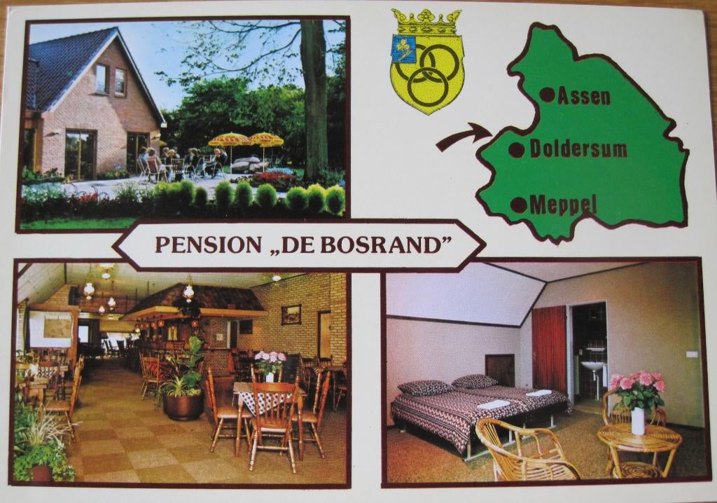Pension de Bosrand - Doldersum - Drenthe - nieuw, Verzenden, 1980 tot heden, Ongelopen, Drenthe