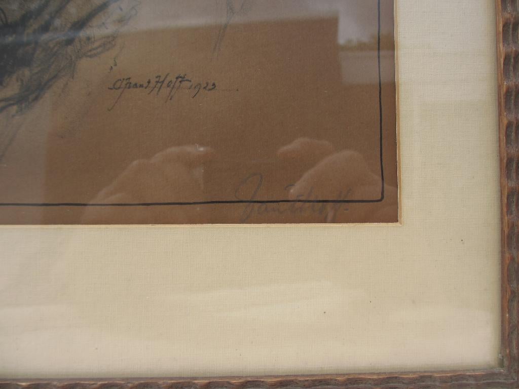 Litho KAKETOE Adriaan van 't Hoff 1923, Ophalen of Verzenden