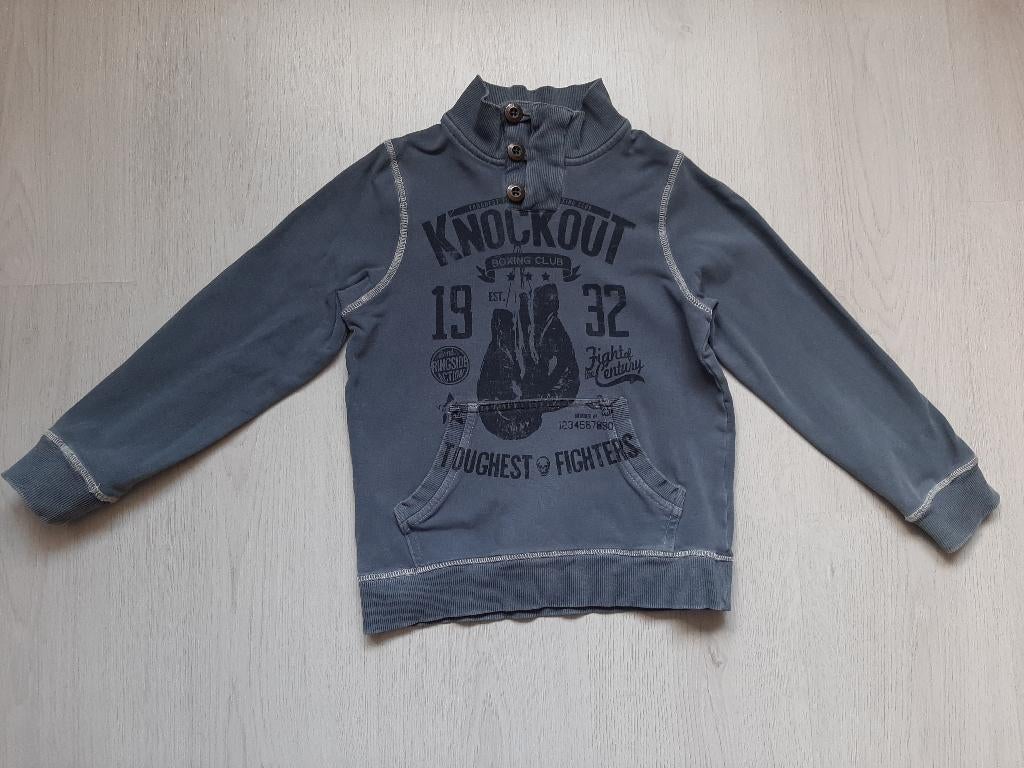 Blauwe trui van Name It, maat 110, Gebruikt, Trui of Vest, Ophalen of Verzenden, Name IT