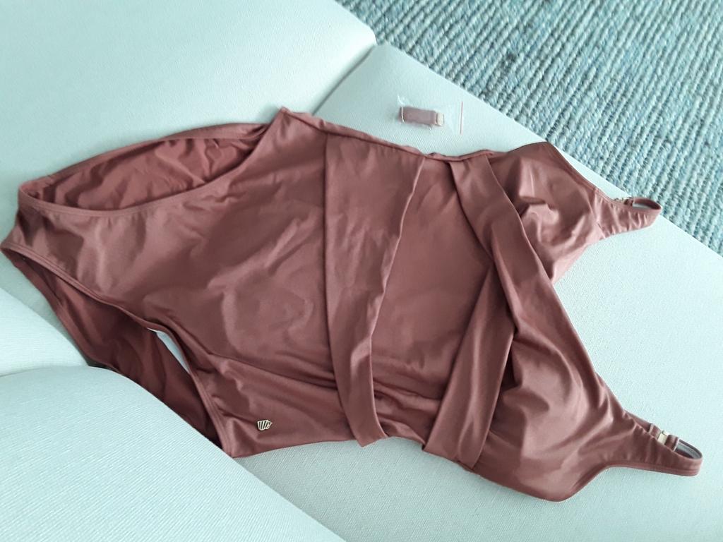 NIEUW, badpak, Ophalen of Verzenden, Nieuw, Bruin, Badpak